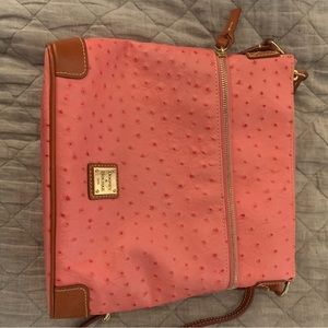 Dooney and Bourke pink crossbody purse